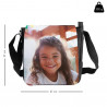 Taille du sac noir à bandoulière