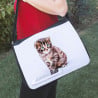 Grande sacoche textile personnalisable