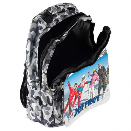 Sac à dos camouflage personnalisable
