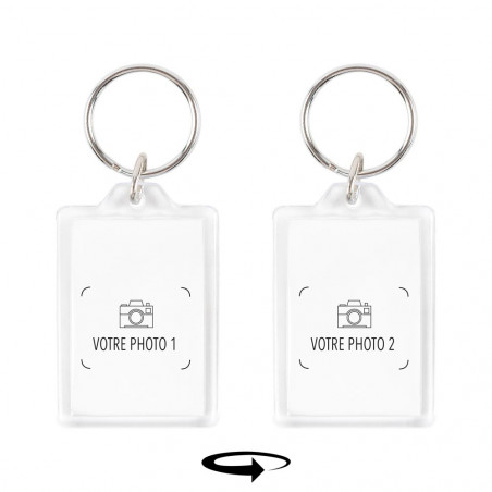 Porte clé acrylique personnalisé