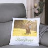 Coussin avec photo imprimée