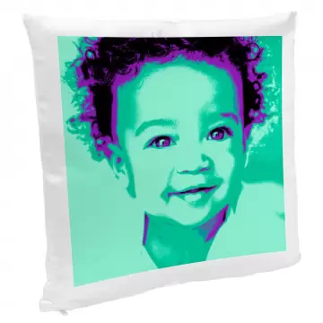 Coussin de décoration personnalisé Pop Art