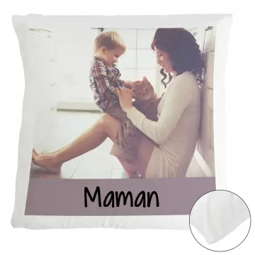 Coussin polaire doux avec photo | Coussin douillet personnalisé