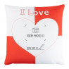 Coussin I Love original avec votre photo