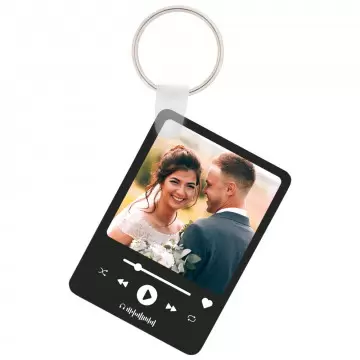 Porte clé Spotify personnalisable | Impression photo originale