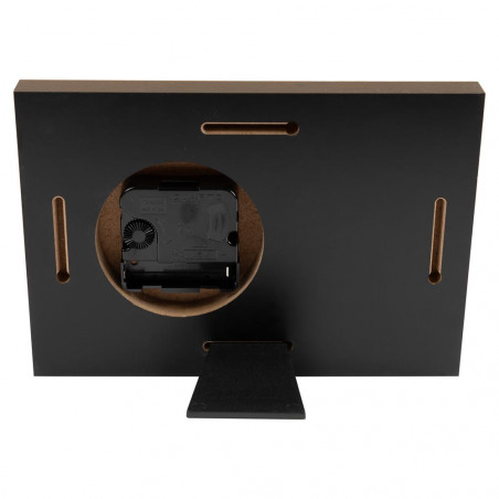 Verso de l'horloge rectangle