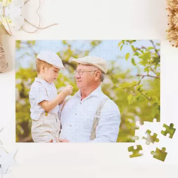 Grand puzzle personnalisé avec photo à imprimer | 120 pièces