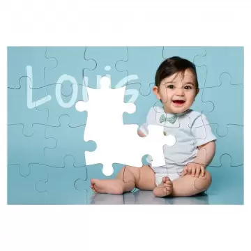 Puzzle pour enfant personnalisé | Puzzle 24 pièces photo