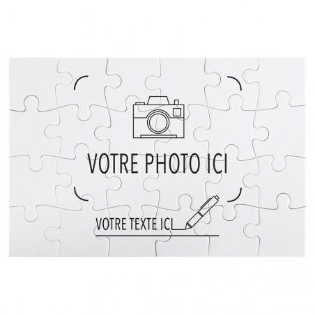 Impression photo sur ce petit puzzle