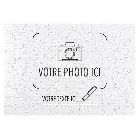 Puzzle avec effet pop art à personnaliser