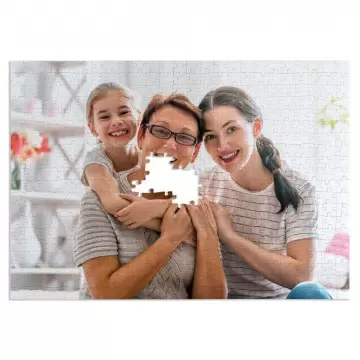Grand puzzle personnalisé de 500 pièces | Puzzle photo