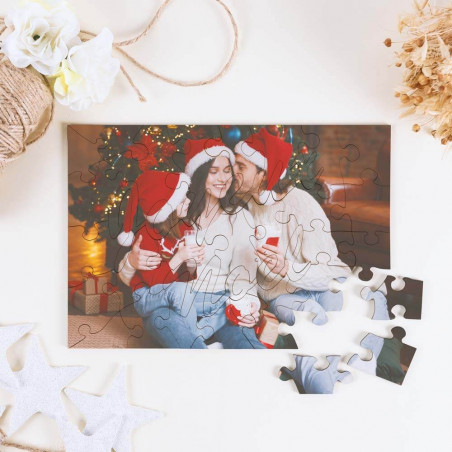 Puzzle noël personnalisable