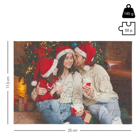 Taille du puzzle noel