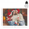 Taille du puzzle noel