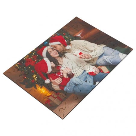Puzzle noël imprimé photo
