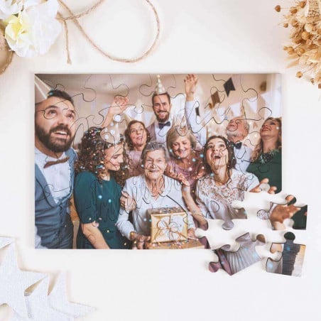 Puzzle joyeux anniversaire personnalisé