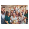 Puzzle joyeux anniversaire avec photo imprimée
