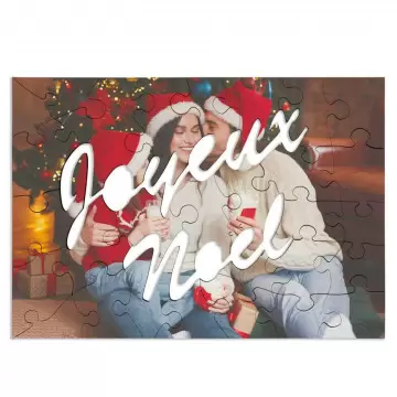 Puzzle photo personnalisé de Noel | Joyeux Noel