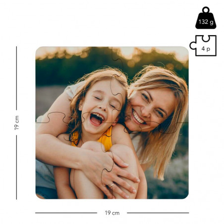 Taille du puzzle 4 pièces