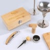 Coffret vin en bois personnalisé