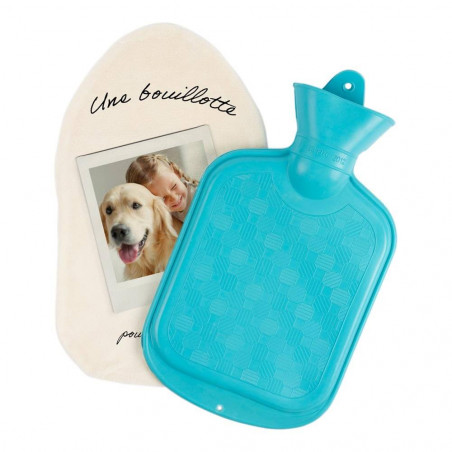 Bouillotte réchauffer ton cœur avec photo