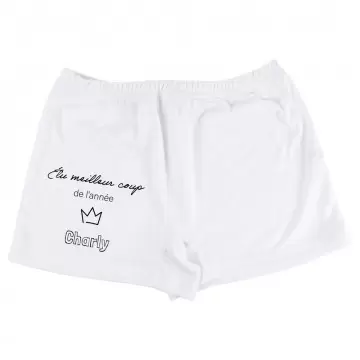 Caleçon boxer personnalisé "Élu Meilleur Coup" | Cadeau drôle & unique