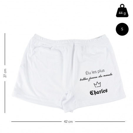 Taille du boxer