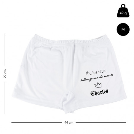 Taille du boxer