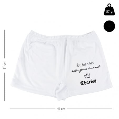 Taille du boxer