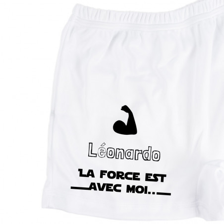 Caleçon unique La force est avec moi