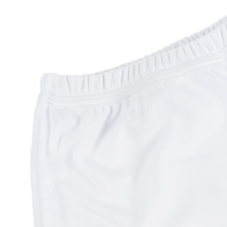 Détails du caleçon blanc