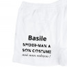 Caleçon boxer personnalisé "Spiderman a son costume"