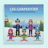 toile ski famille
