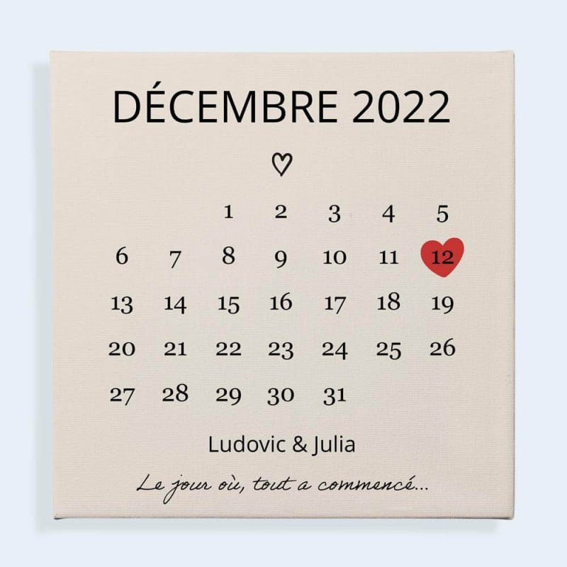 Affiche anniversaire rencontre personnalisé