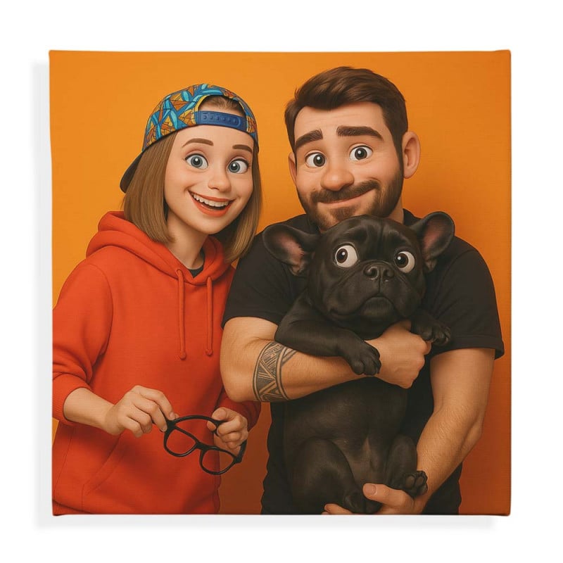 Tableau personnalisé film d’animation