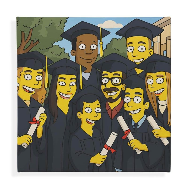 Toile Simpson personnalisée