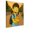 Affiche Simpson personnalisable