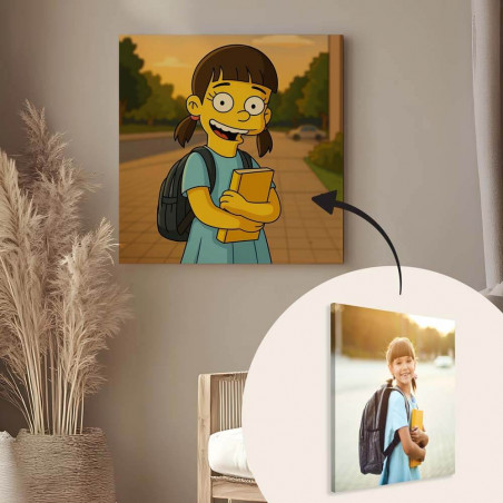 Tableau Simpson personnalisée