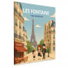 Toile Famille à Paris personnalisable