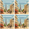 Toile Paris en famille