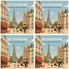 Tableau Paris en famille
