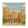 Toile personnalisable Rome
