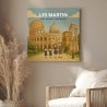 Affiche famille à Rome personnalisé