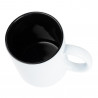 Mug blanc et noir personnalisable