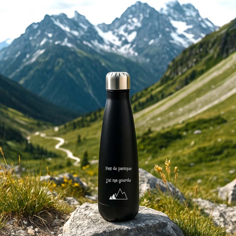 Gourde montagne personnalisé