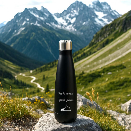 Gourde montagne personnalisé