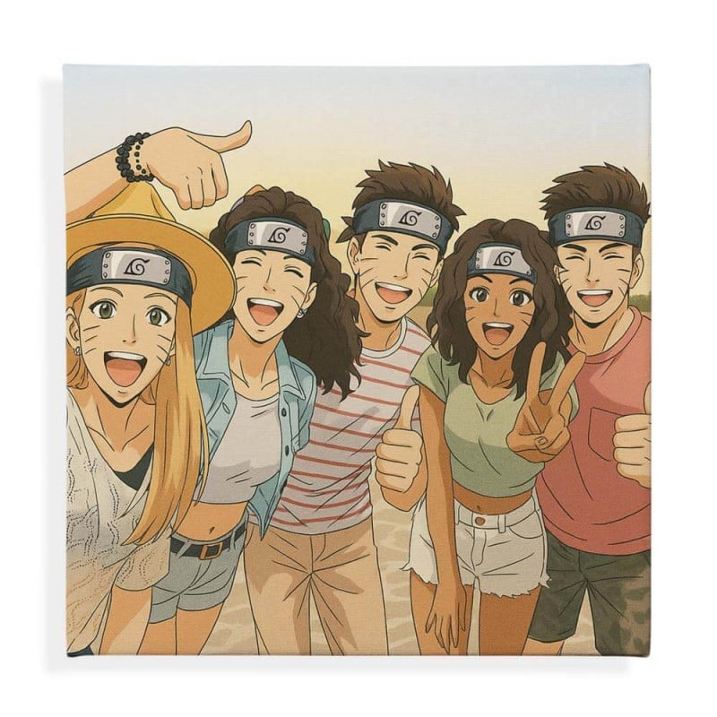 Tableau personnalisé Naruto