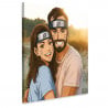 Tableau personnalisé Naruto avec votre photo