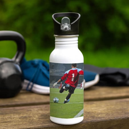 Gourde sport blanche photo