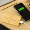 Batterie powerbank en bois